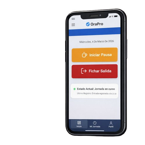 OraPro en el móvil